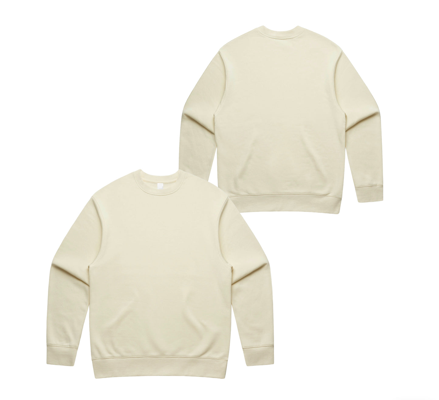 BLONDE/BUTTER CREWNECK