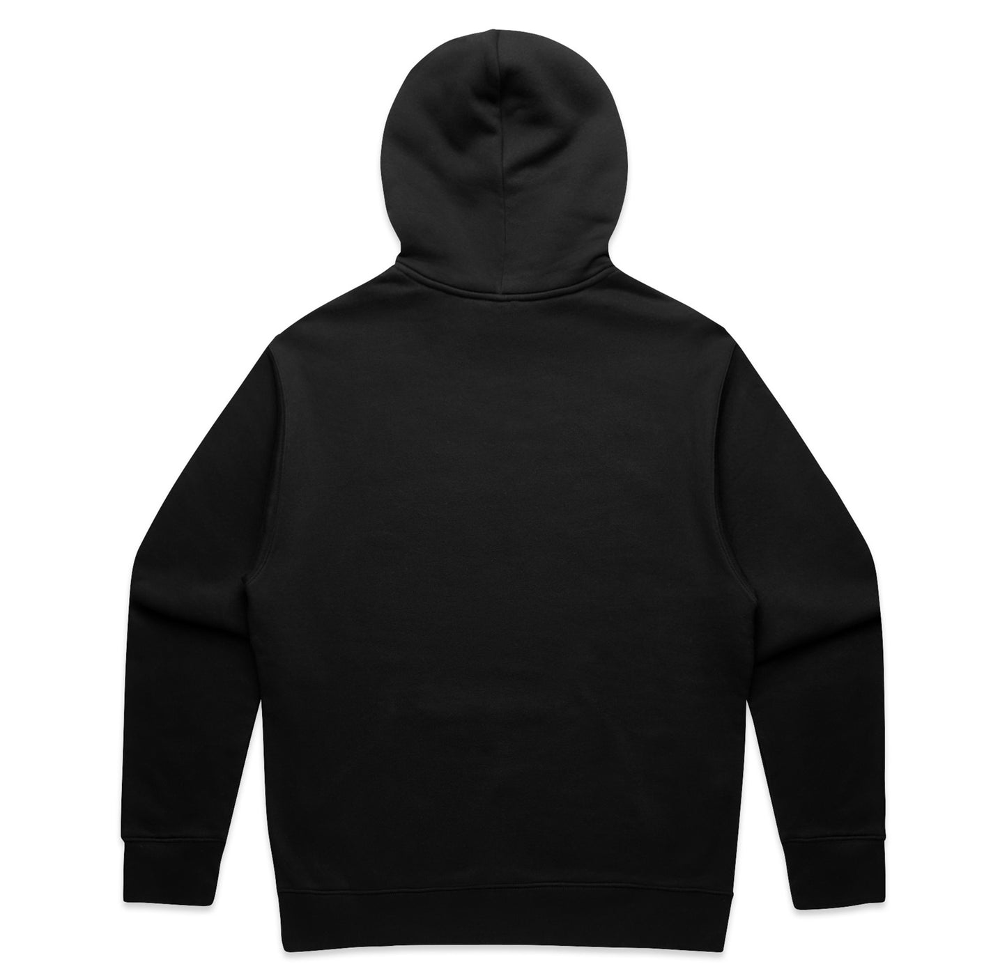 ZIP UP ALL BLACK HOODIE