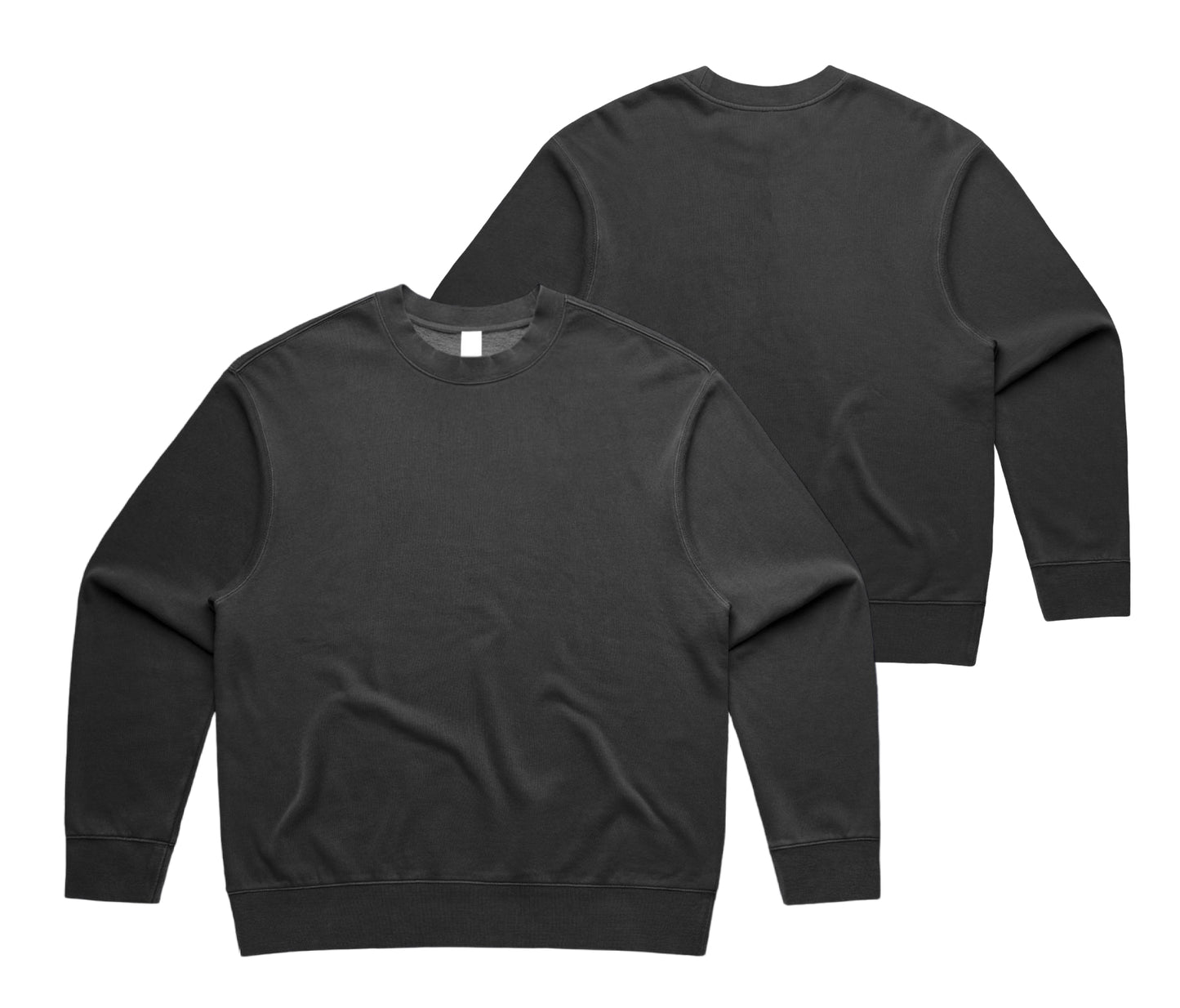 FADED BLACK CREWNECK.